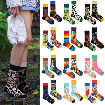 AB asymmetric trendy socks
