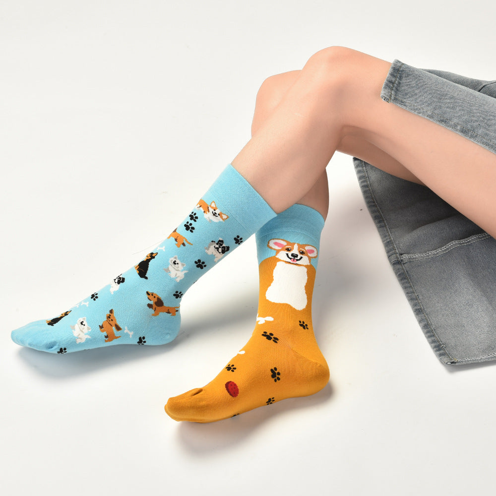 AB asymmetric trendy socks