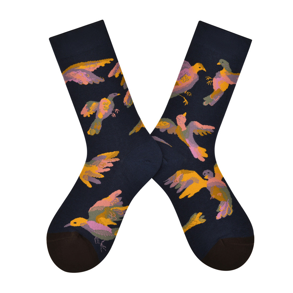 AB asymmetric trendy socks