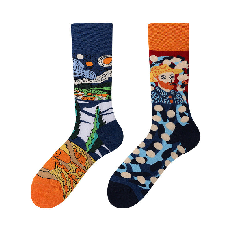 AB asymmetric trendy socks