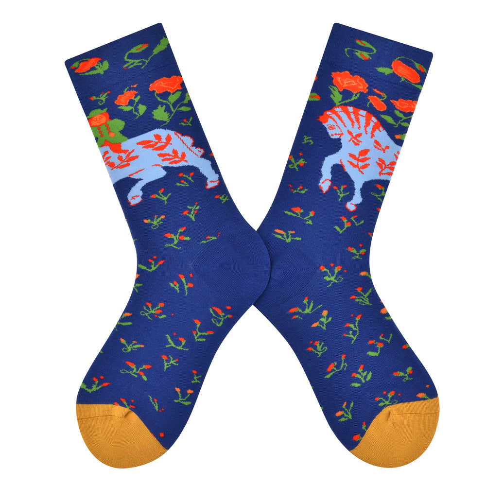 AB asymmetric trendy socks