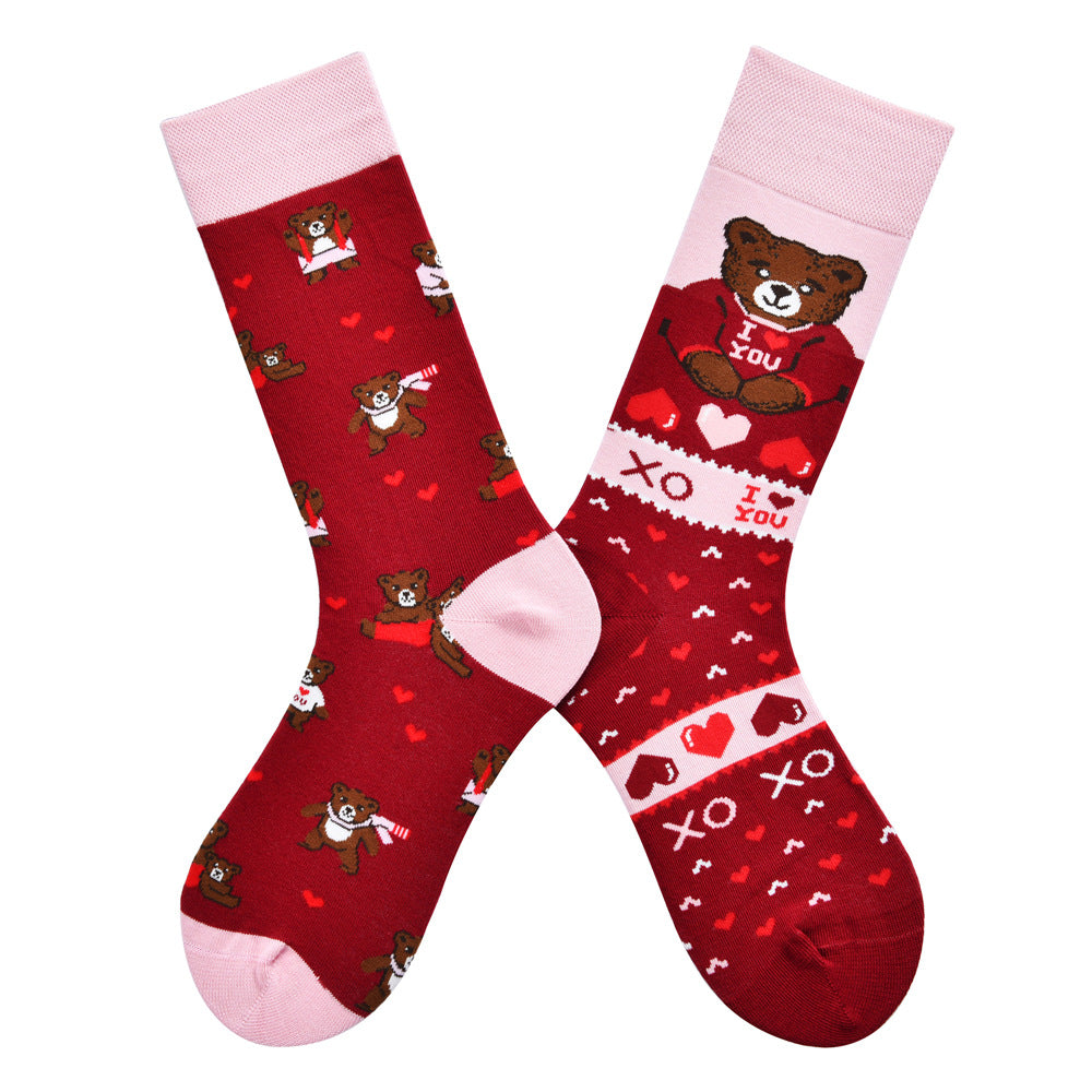 AB asymmetric trendy socks