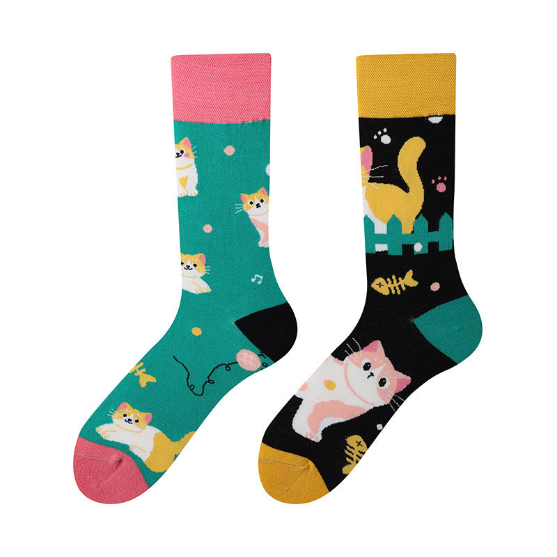 AB asymmetric trendy socks