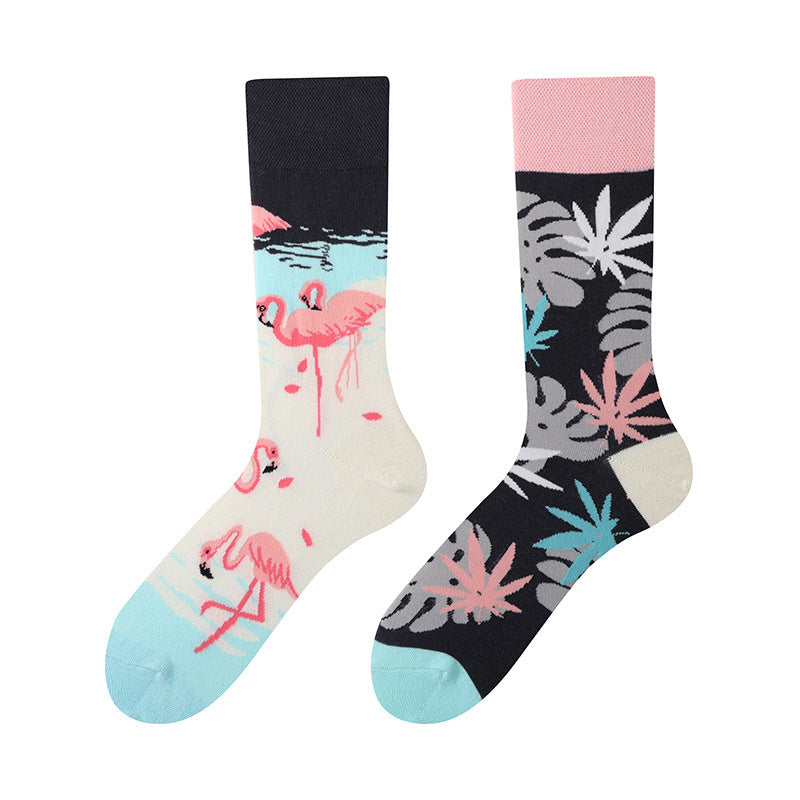 AB asymmetric trendy socks