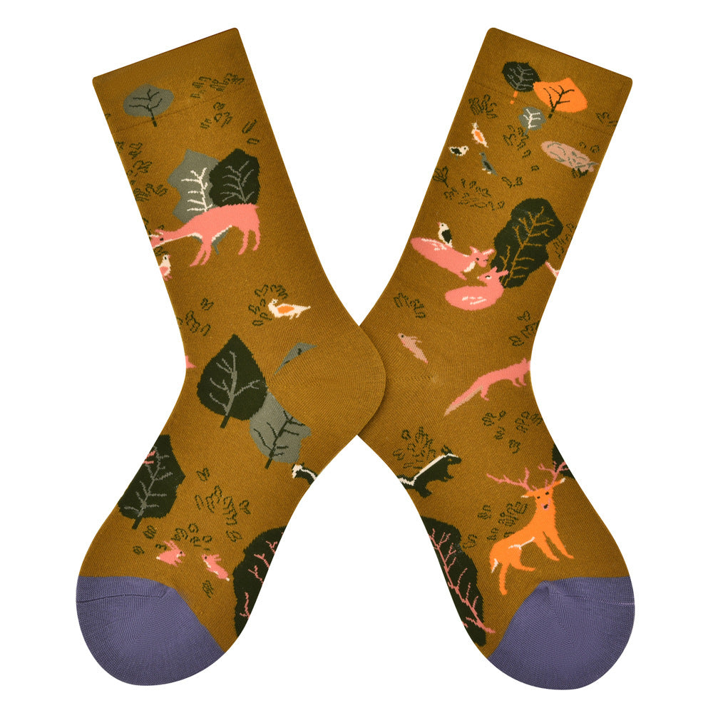 AB asymmetric trendy socks