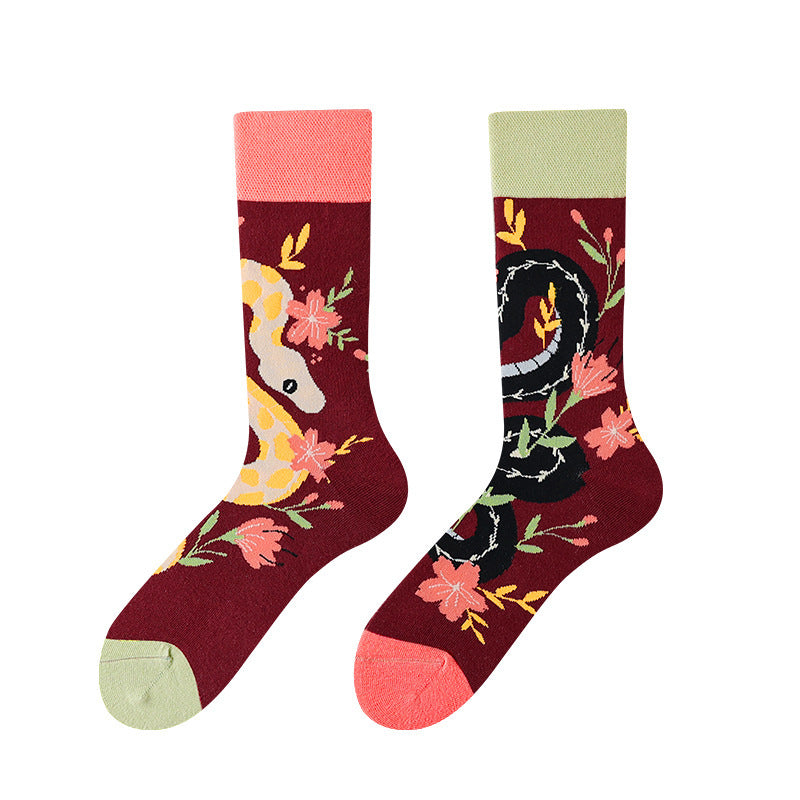 AB asymmetric trendy socks