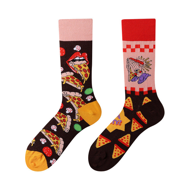 AB asymmetric trendy socks