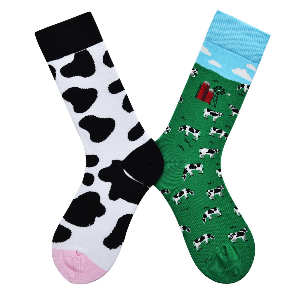 AB asymmetric trendy socks