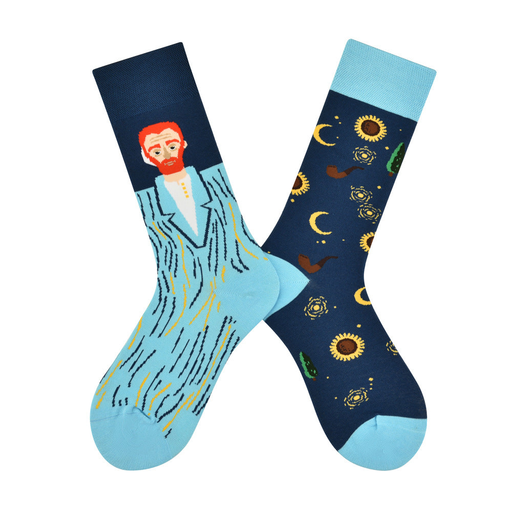 AB asymmetric trendy socks