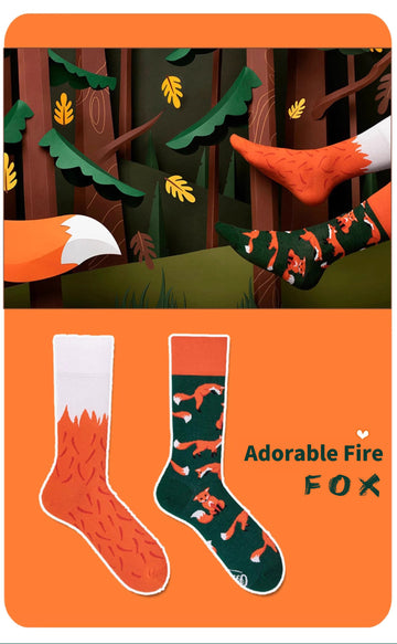 Firefox Socks: Wild Charm in Every Thread