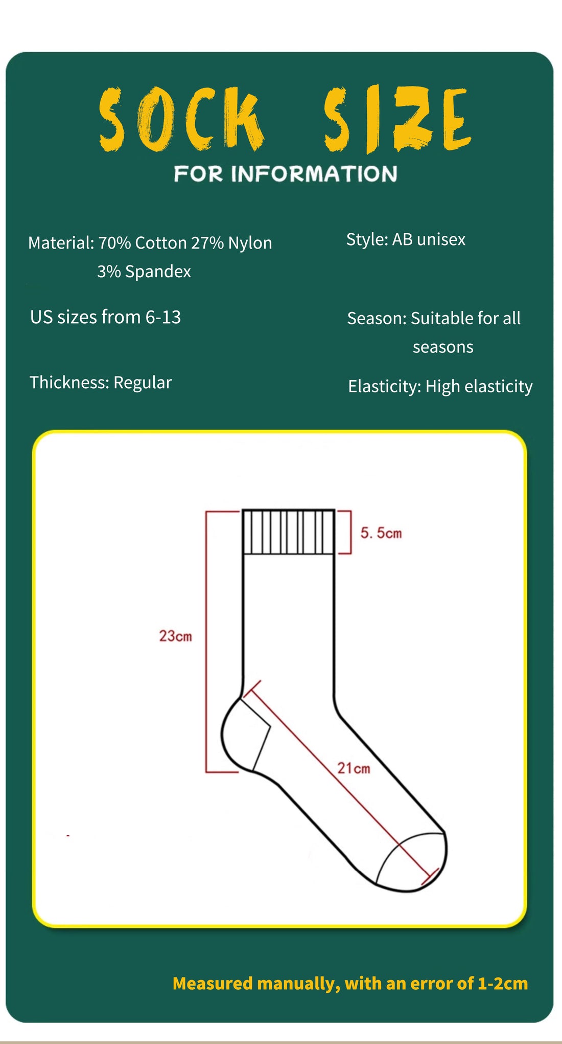 Portrait pattern socks