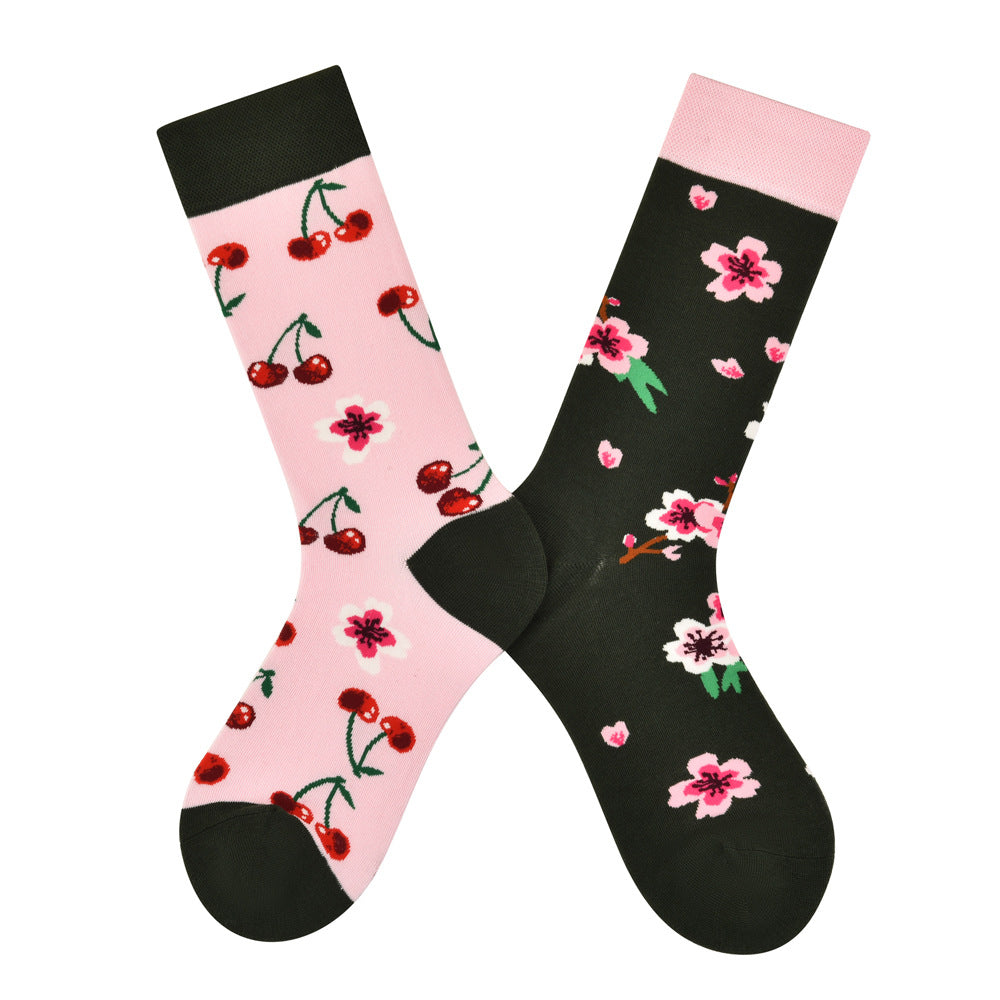 AB asymmetric trendy socks
