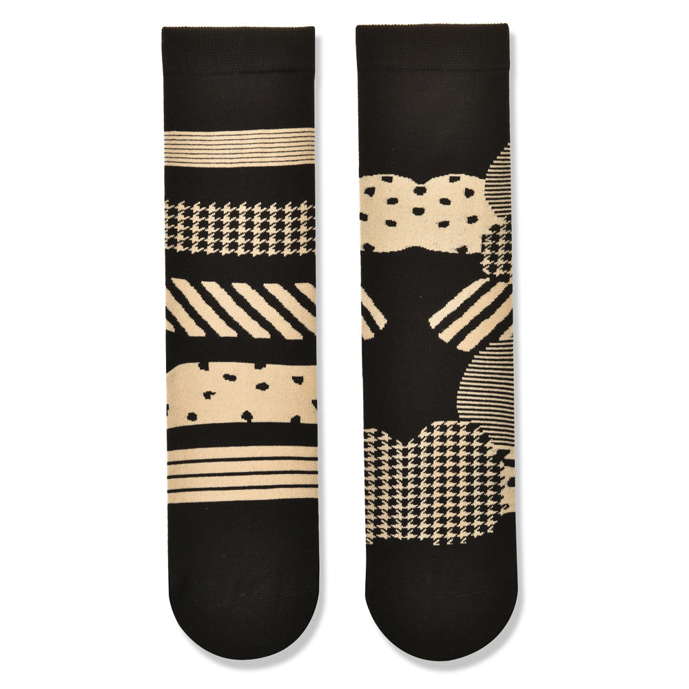 AB asymmetric trendy socks
