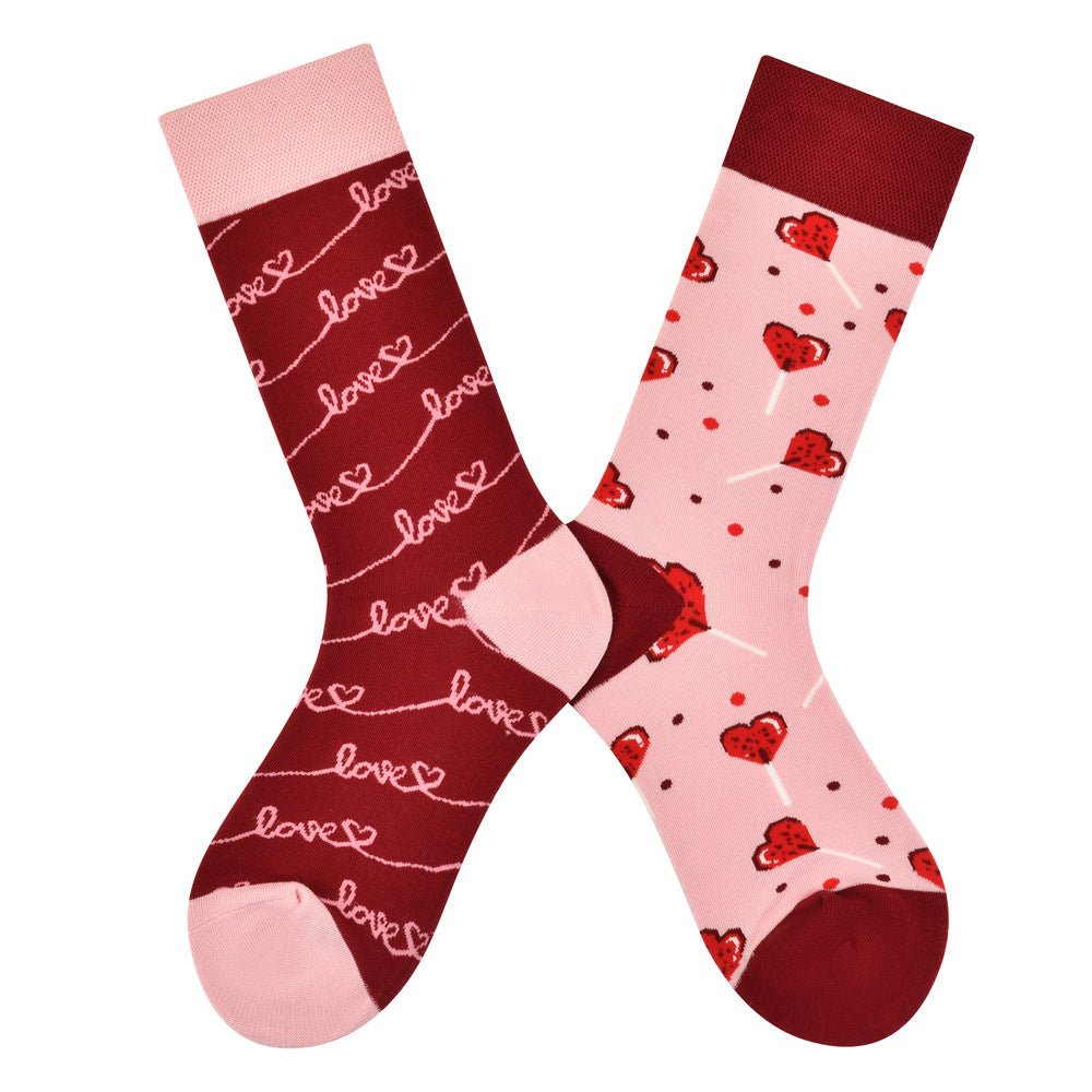 AB asymmetric trendy socks