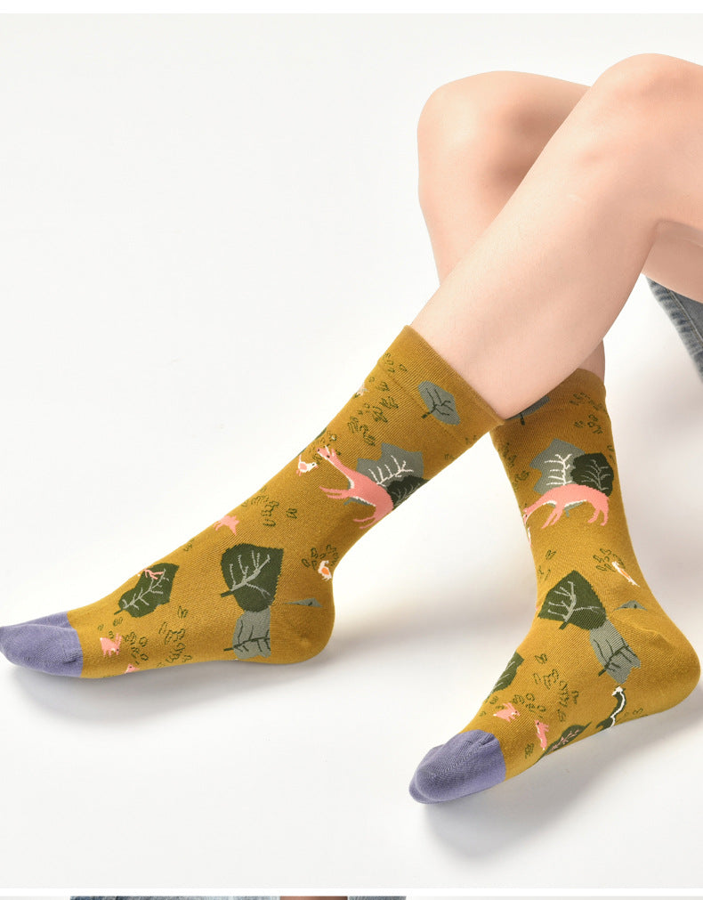 AB asymmetric trendy socks