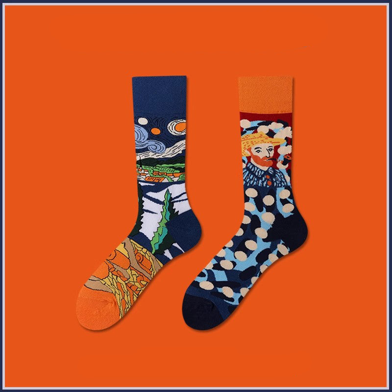 AB asymmetric trendy socks